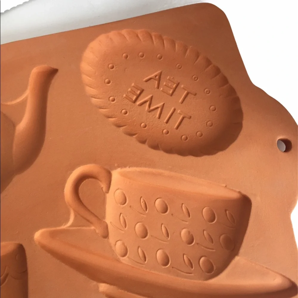 Boston Warehouse Terra Cotta Cookie Mold T…